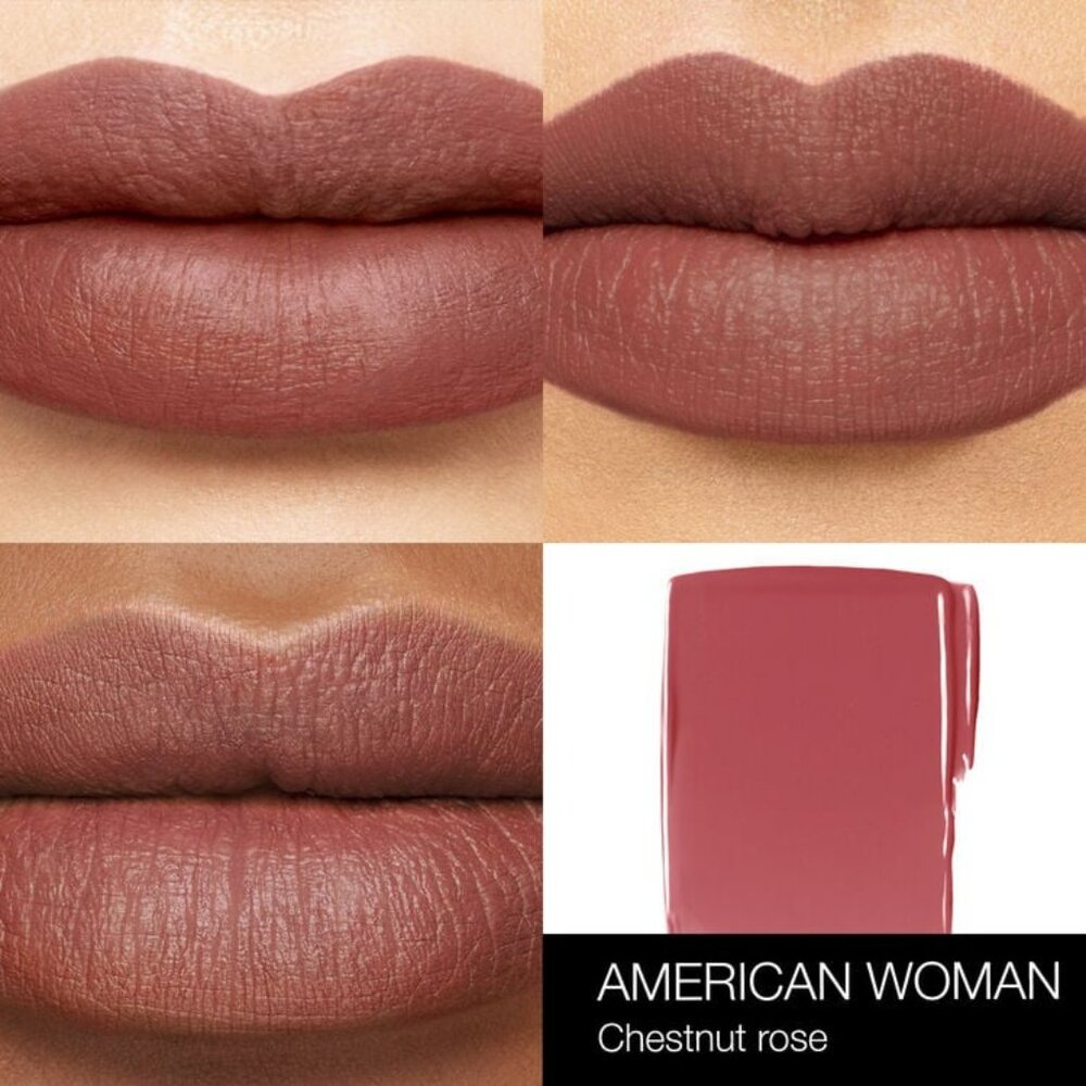 NARS Powermatte Lip Pigment Liquid Lipstick in 112 American Woman, Travel Sz NIB